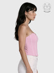 TENERA ROSE PINK COMFORTABLE CORSET WITH INBUILT BRA