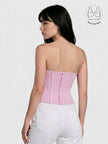 TENERA ROSE PINK COMFORTABLE CORSET WITH INBUILT BRA