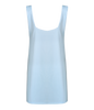 Women’s breathable summer dress in sky blue with inbuilt bra.
