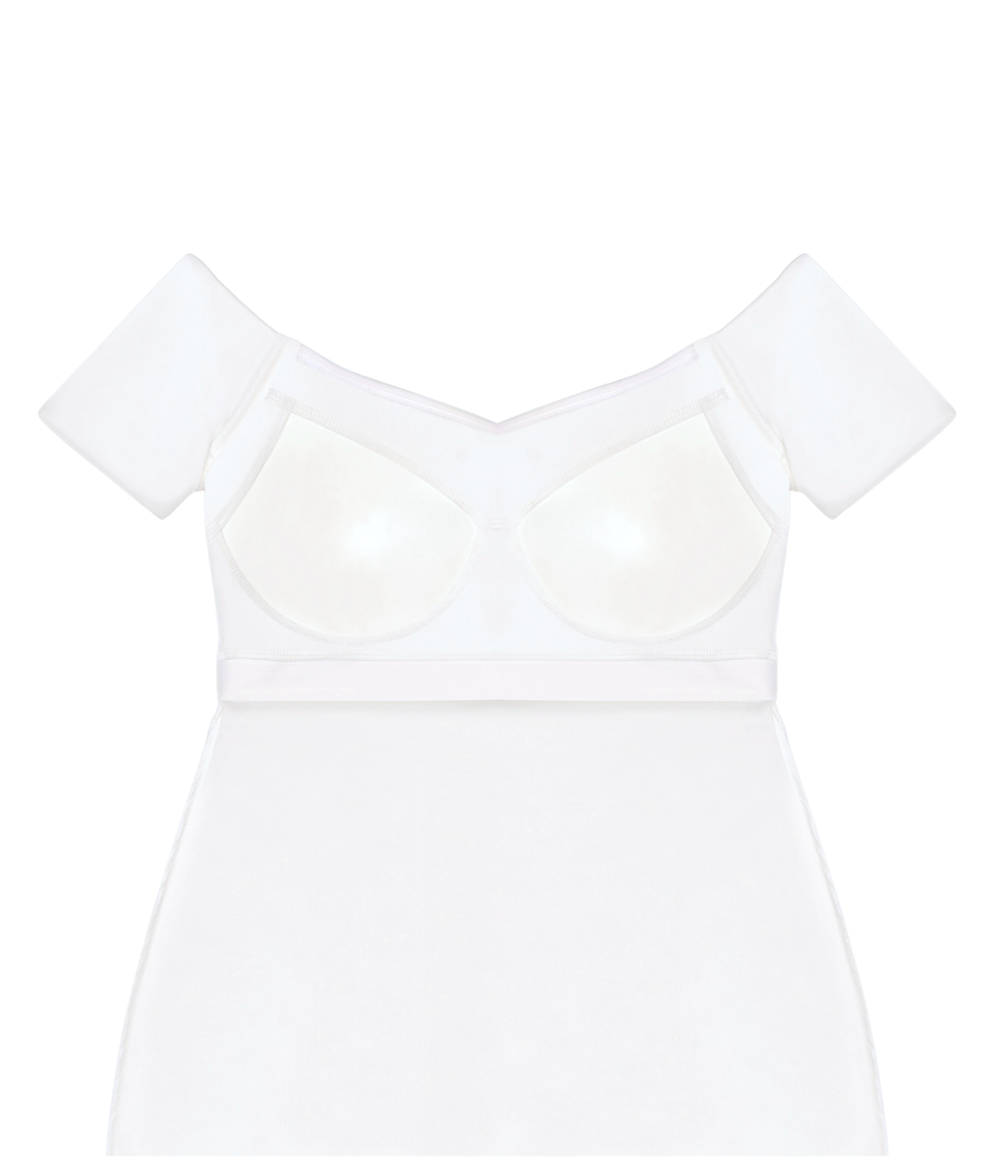 Varie off-white cocktail party dress for women